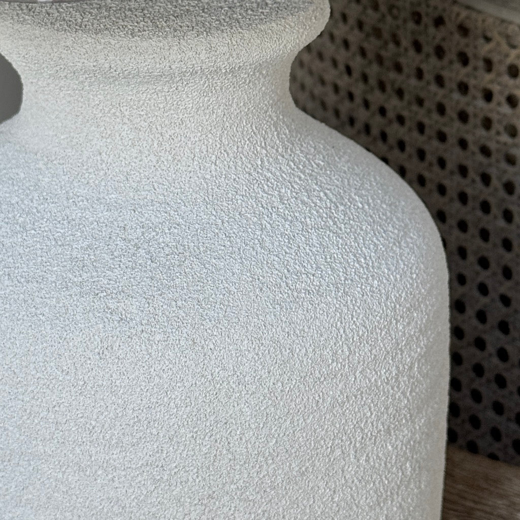 Abell Cement Effect Rustic Table Lamp - Image 8