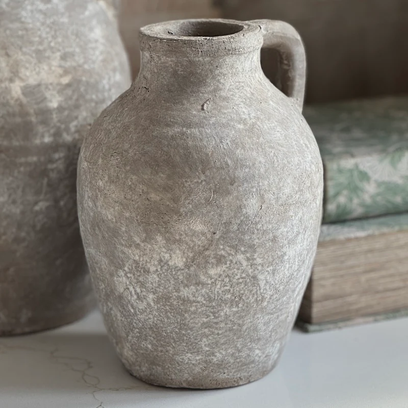 Abrinas Pale Wash Stone Handle Jug - Two Sizes - Image 4
