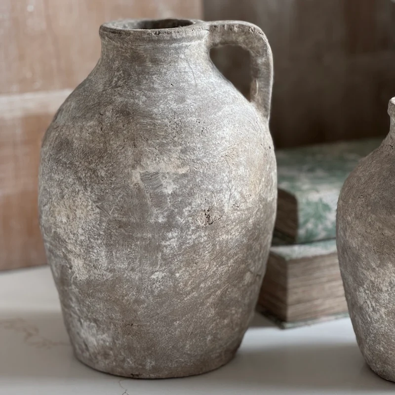 Abrinas Pale Wash Stone Handle Jug - Two Sizes - Image 5