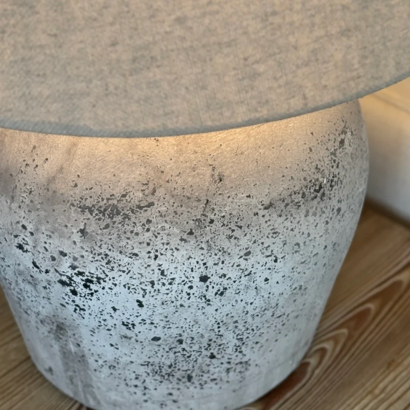 Aged Concrete Table Lamp Large - Image 9
