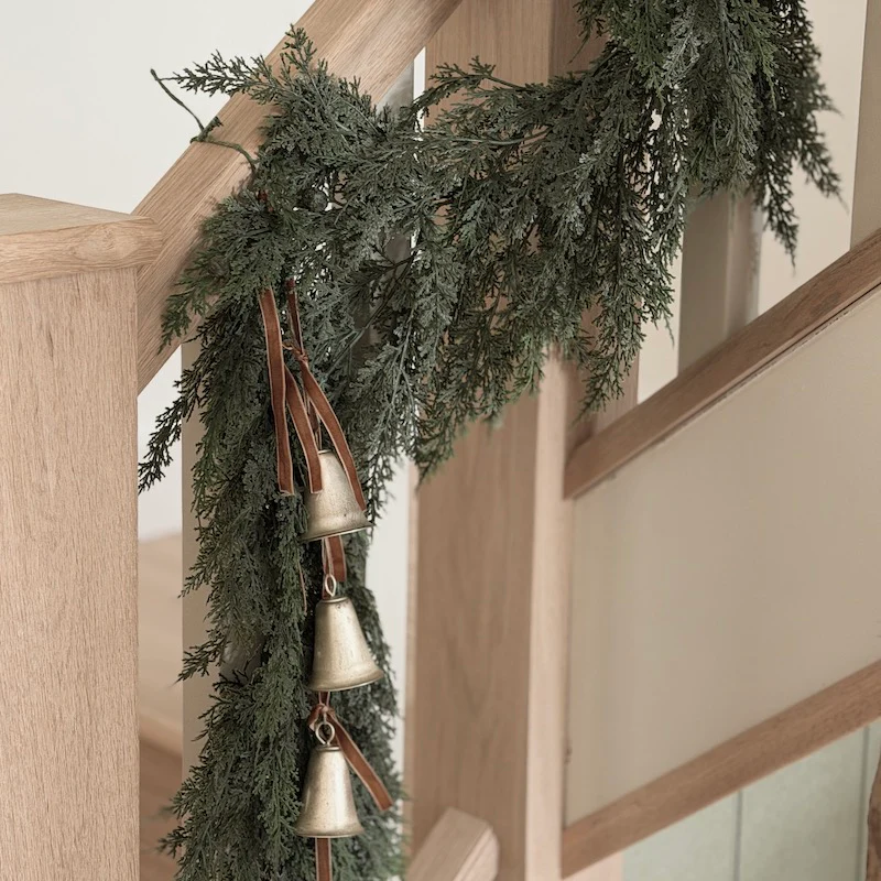 Antiqued Silver Bell Decoration - Image 3