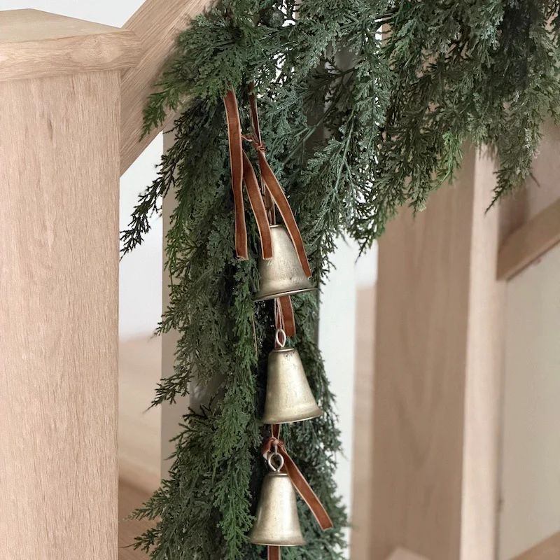Antiqued Silver Bell Decoration - Image 7