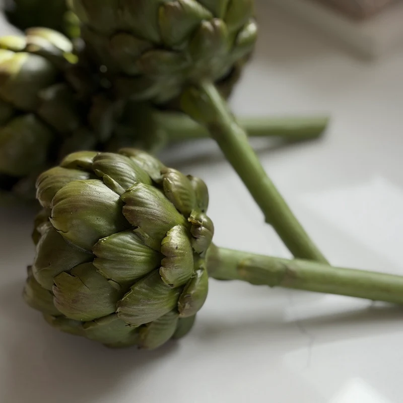 Beautiful Faux Artichoke Stem - 23cm - Image 3