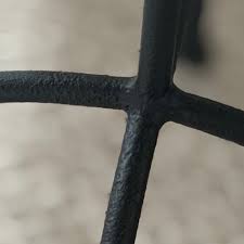 Black Iron Side Table – Quad Leg Base - Image 4