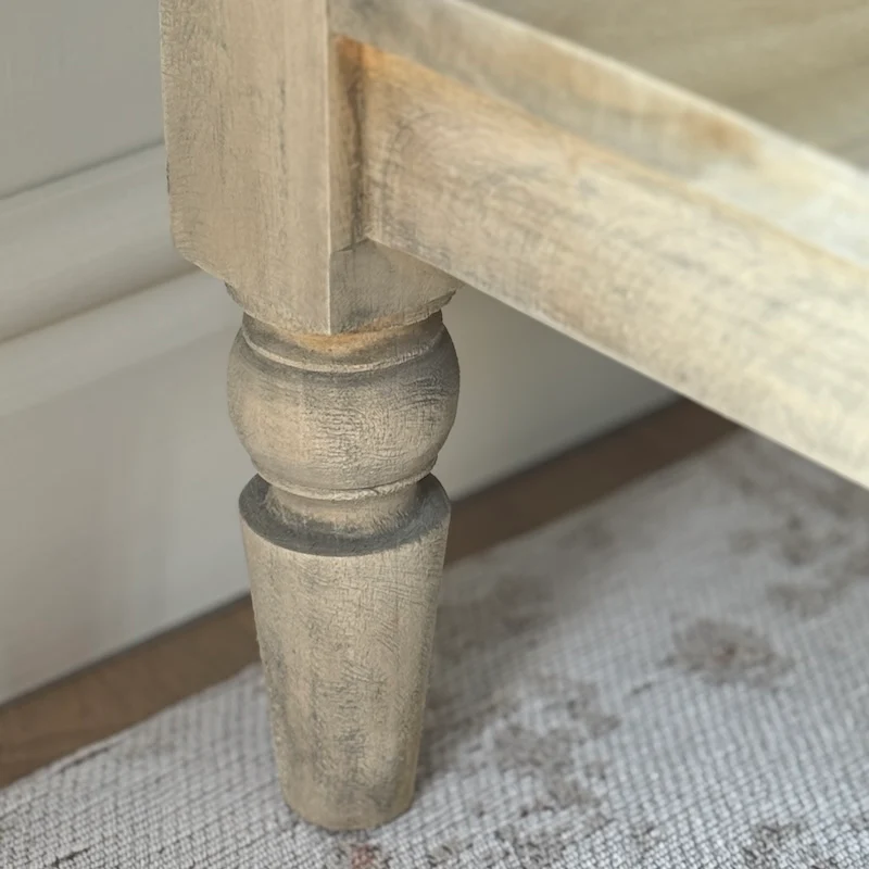 Limewash Simple Console Table - Image 3