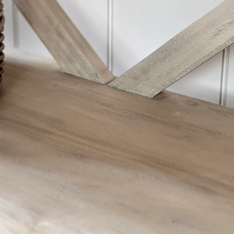 Limewash Simple Console Table - Image 9