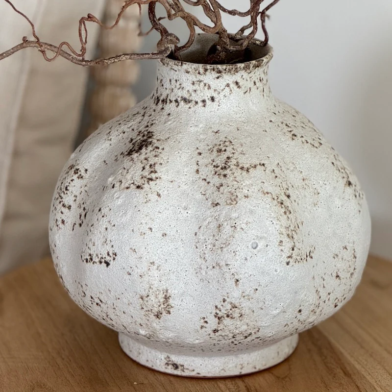 Candia Medium Dimple Vase - Image 2