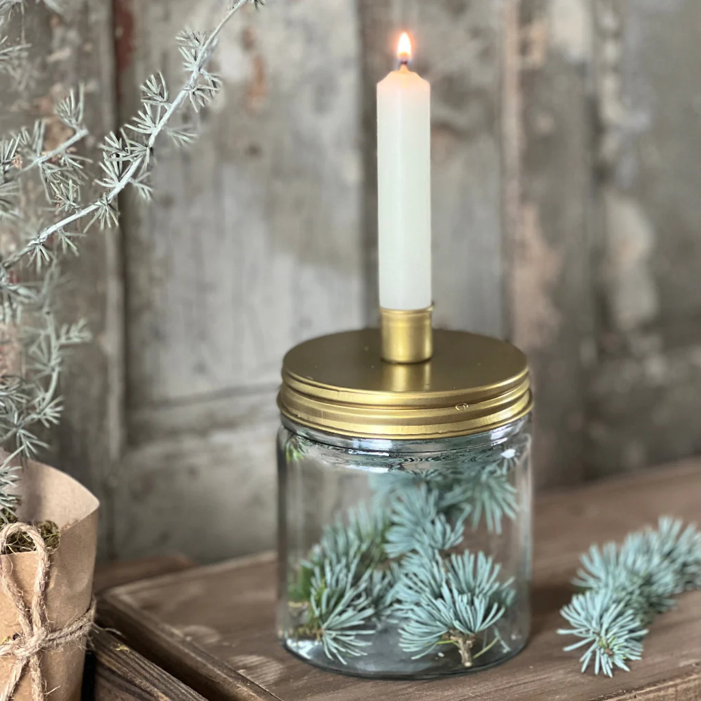 Candles and Jamjar Candleholder Lid - Image 3