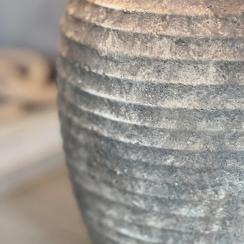 Cassaro Aged Stone Table Lamp - Image 7