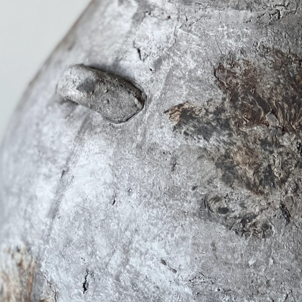 Charaki Aged Distressed Heavy Vase - Image 3