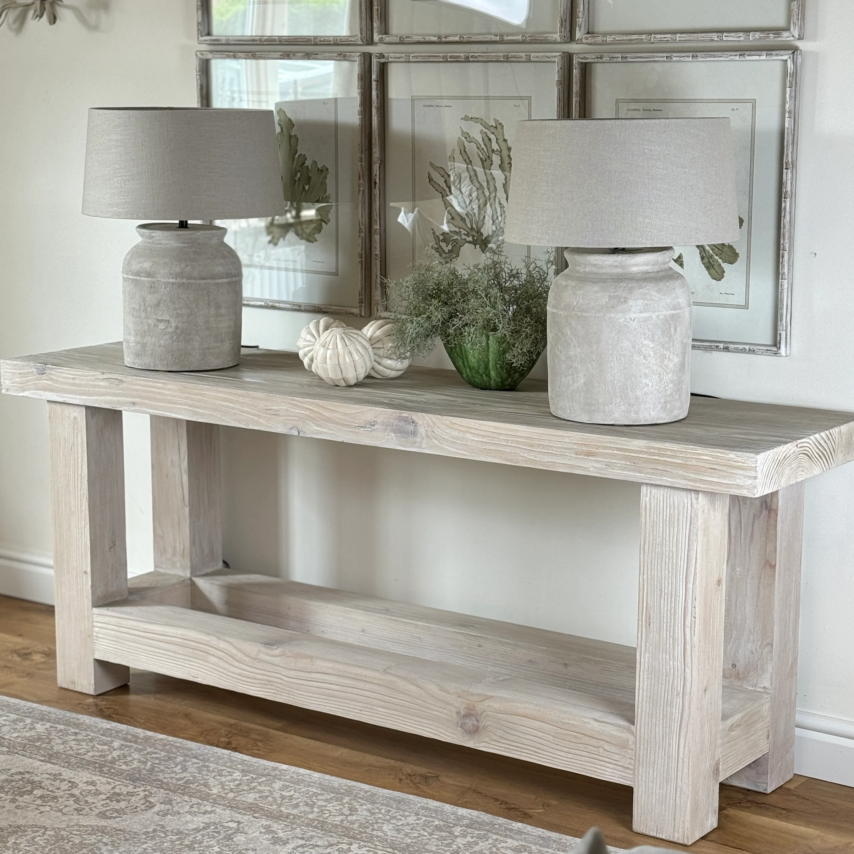 Chunky Constantine Whitewashed Console - Image 7