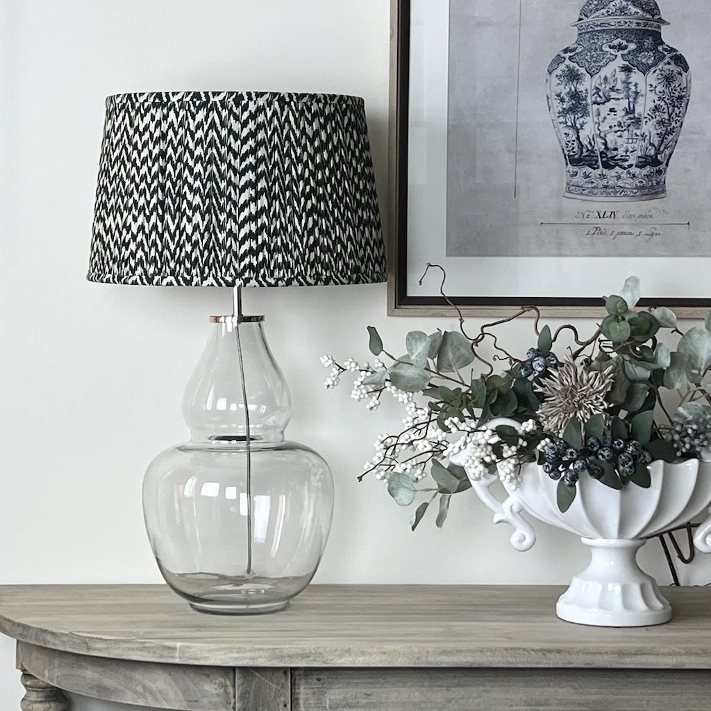 Clear Glass Gourd Lamp Betty SECOND - Discount applied - Image 7