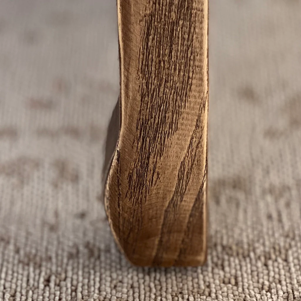 Compact Reclaimed Oak Console Table - Image 9