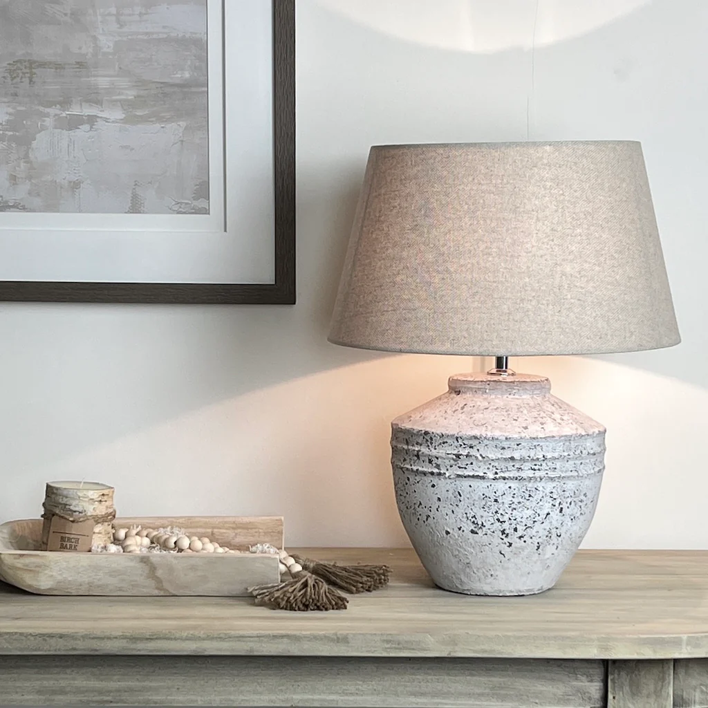Concrete Grey Table Lamp - Image 4