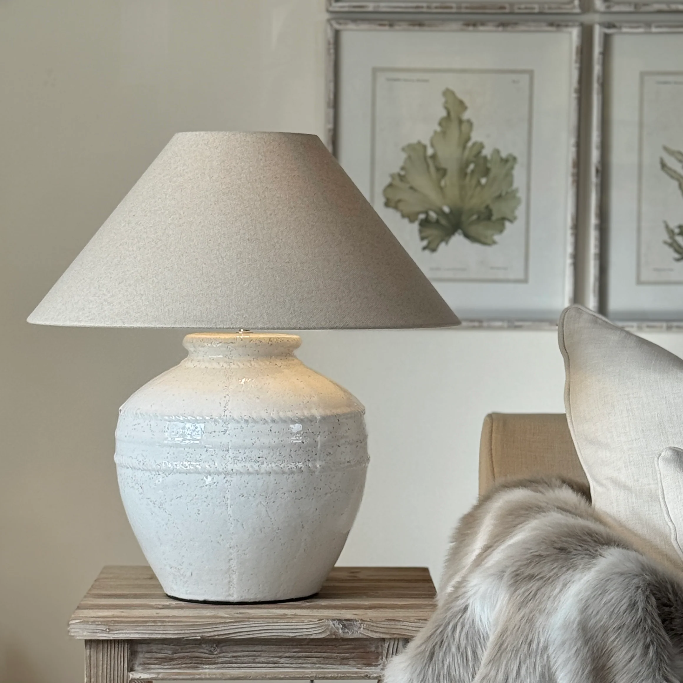 Soft White Carpo Table Lamp - Image 4