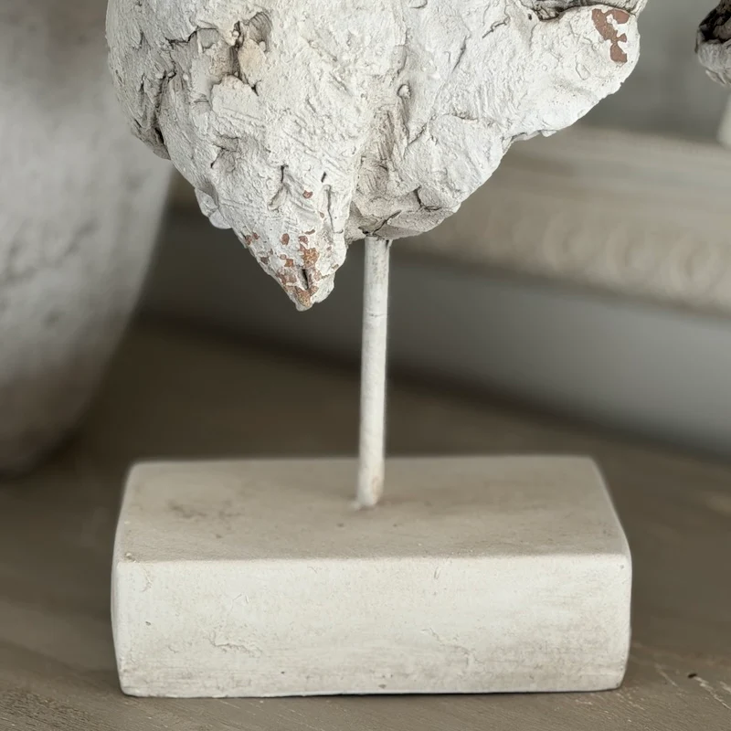 Distressed Antique-Style Horse Bust Sculpture - Image 4
