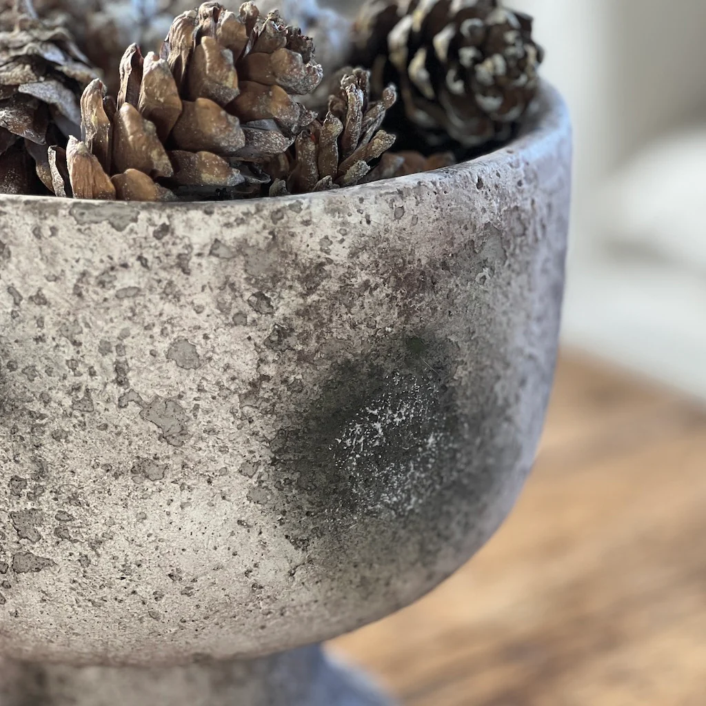 Distressed Footed Vase - Image 2