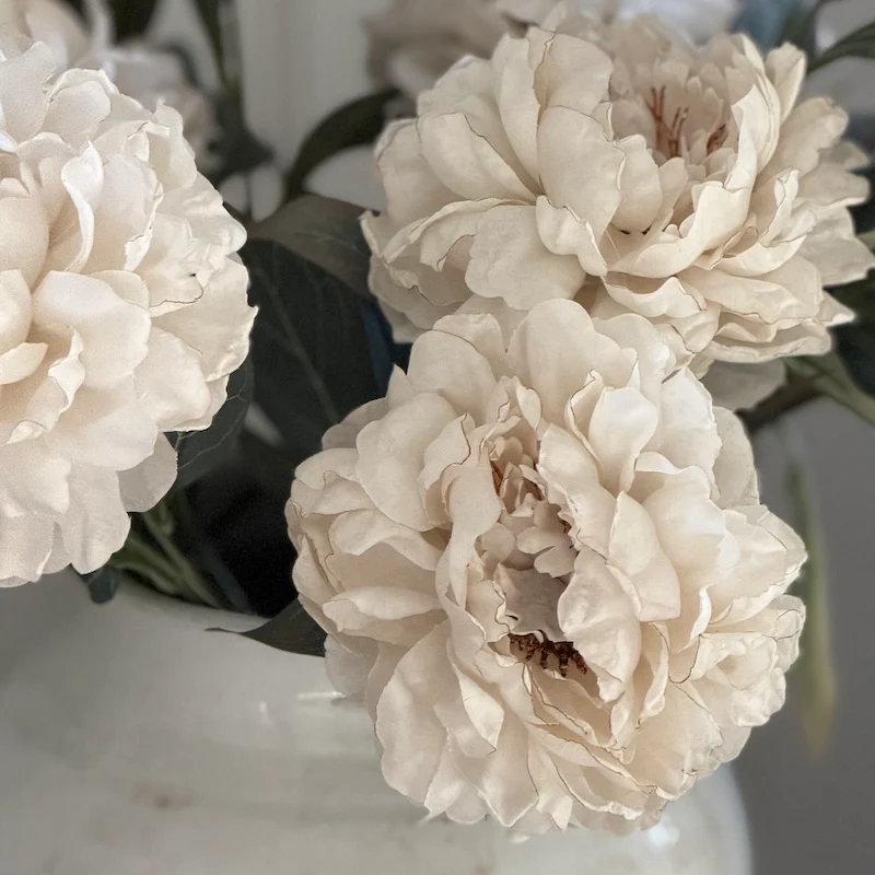 Faux Antique White Country Garden Stem - Image 5
