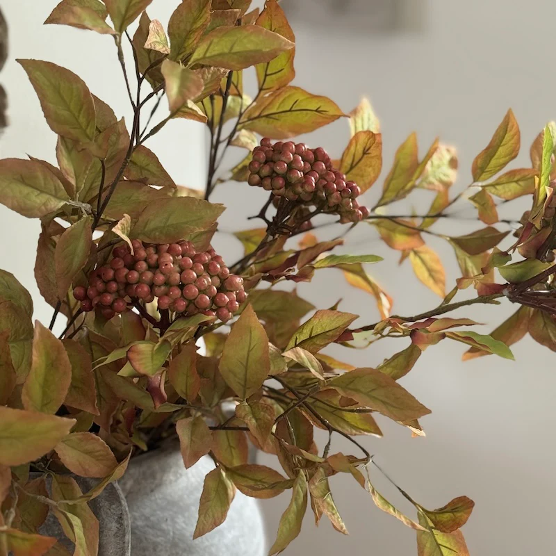 Faux Autumn Gold Arrangement - Image 3