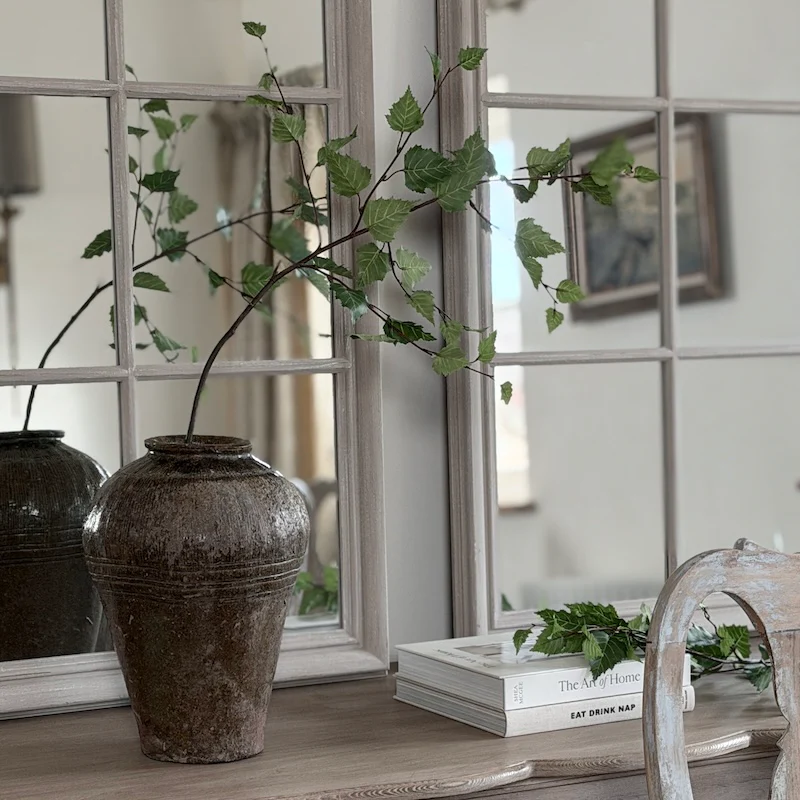 Faux Birch Branch Stem – Realistic Artificial Greenery - Image 4