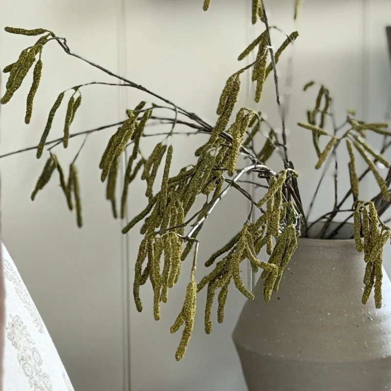 Faux Catkins Spray - Realistic Artificial Greenery - Image 5