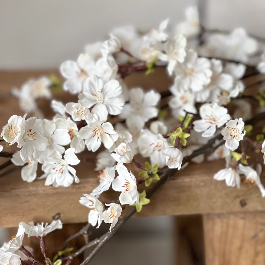 Faux Cherry Blossom Branch - Image 3