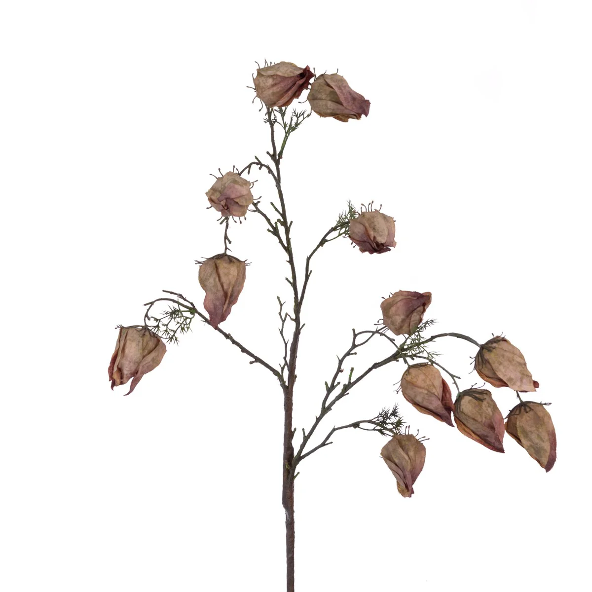 Faux Chinese Lantern Spray | Dusky Pink - Image 6