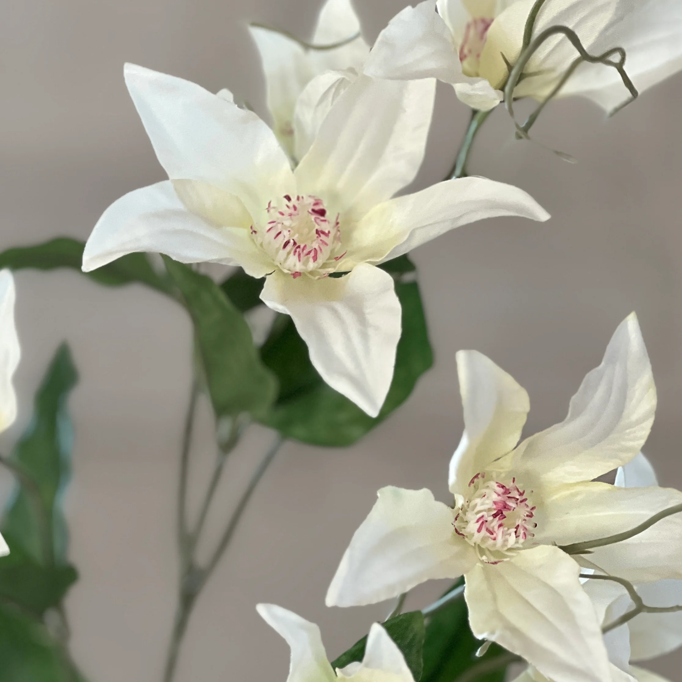 Faux Clematis Spray - Image 8