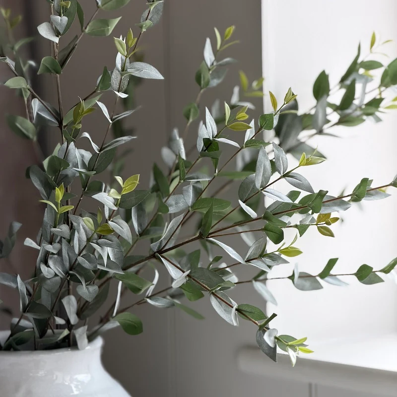 Faux Eucalyptus Spray - Realistic Artificial Greenery
