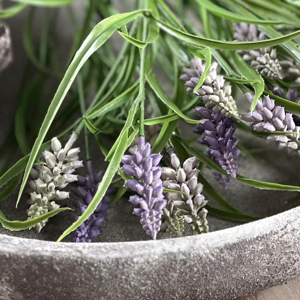 Faux Muscari Spray Purple - Image 2