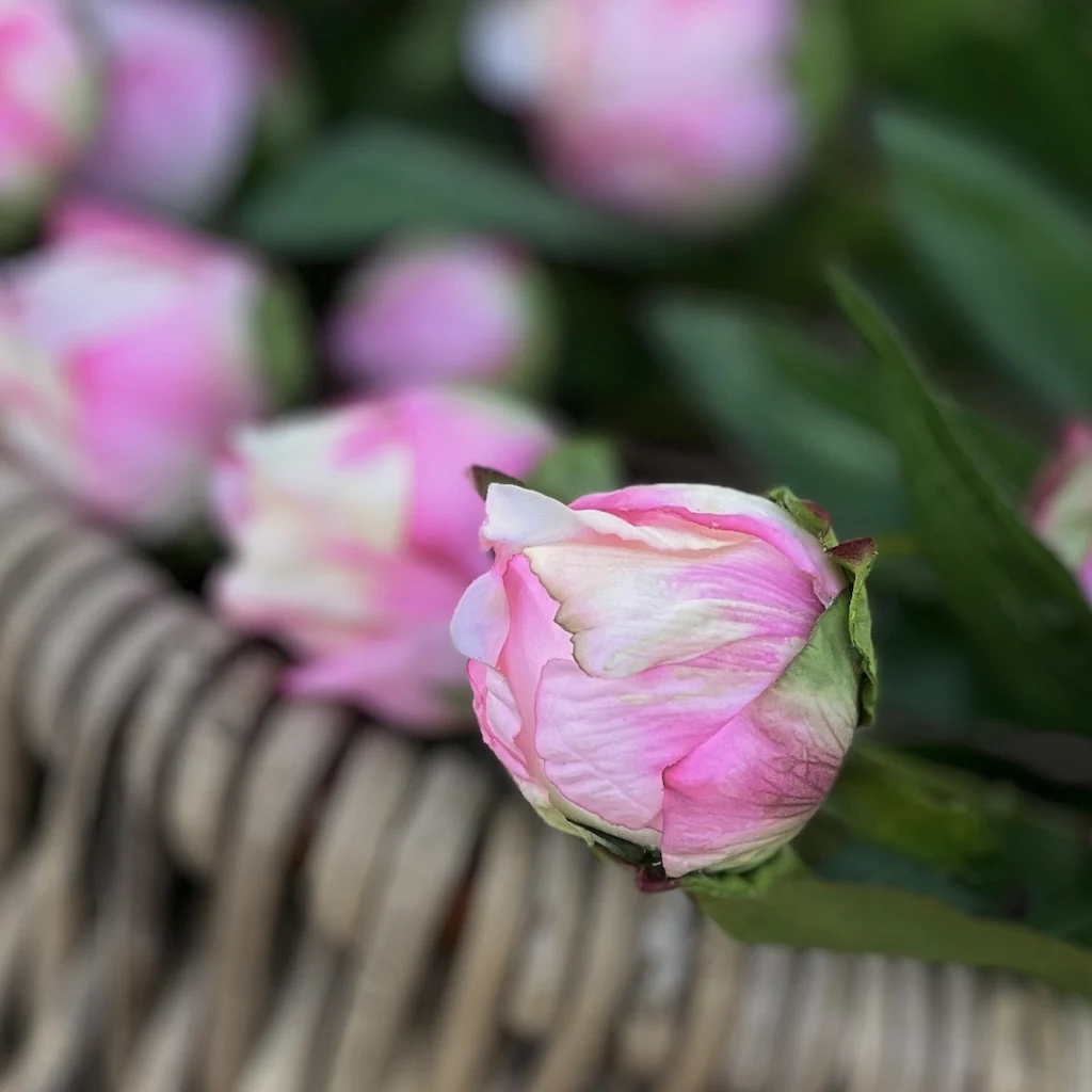 Faux Pink Peony - Image 12