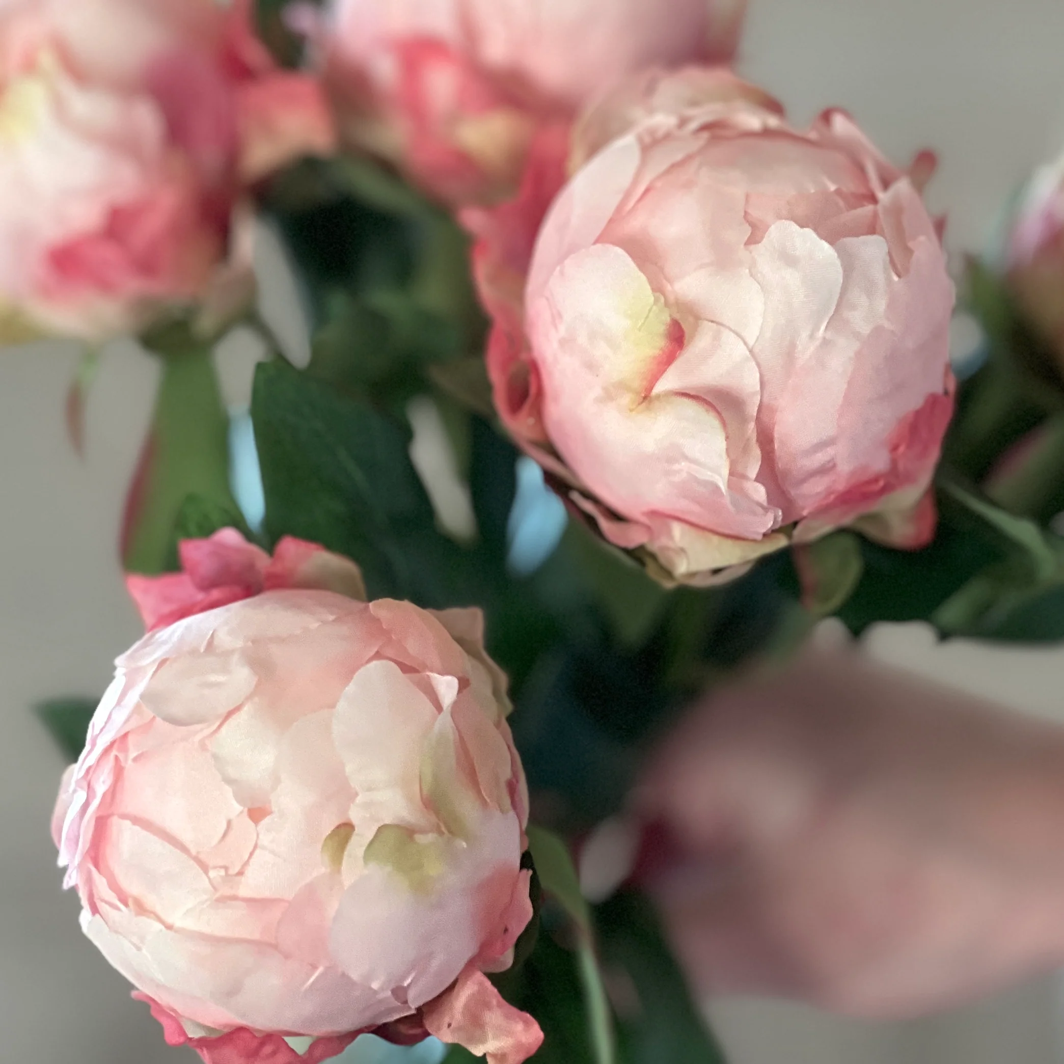 Faux Pink Peony - Image 4