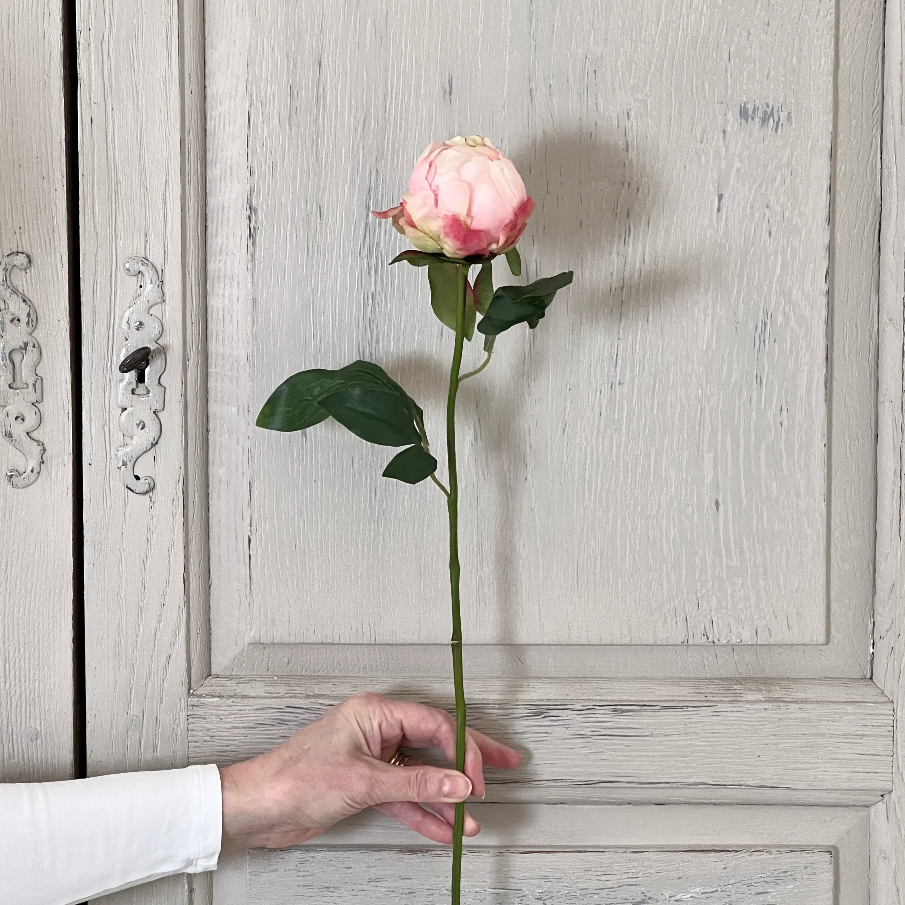 Faux Pink Peony - Image 6