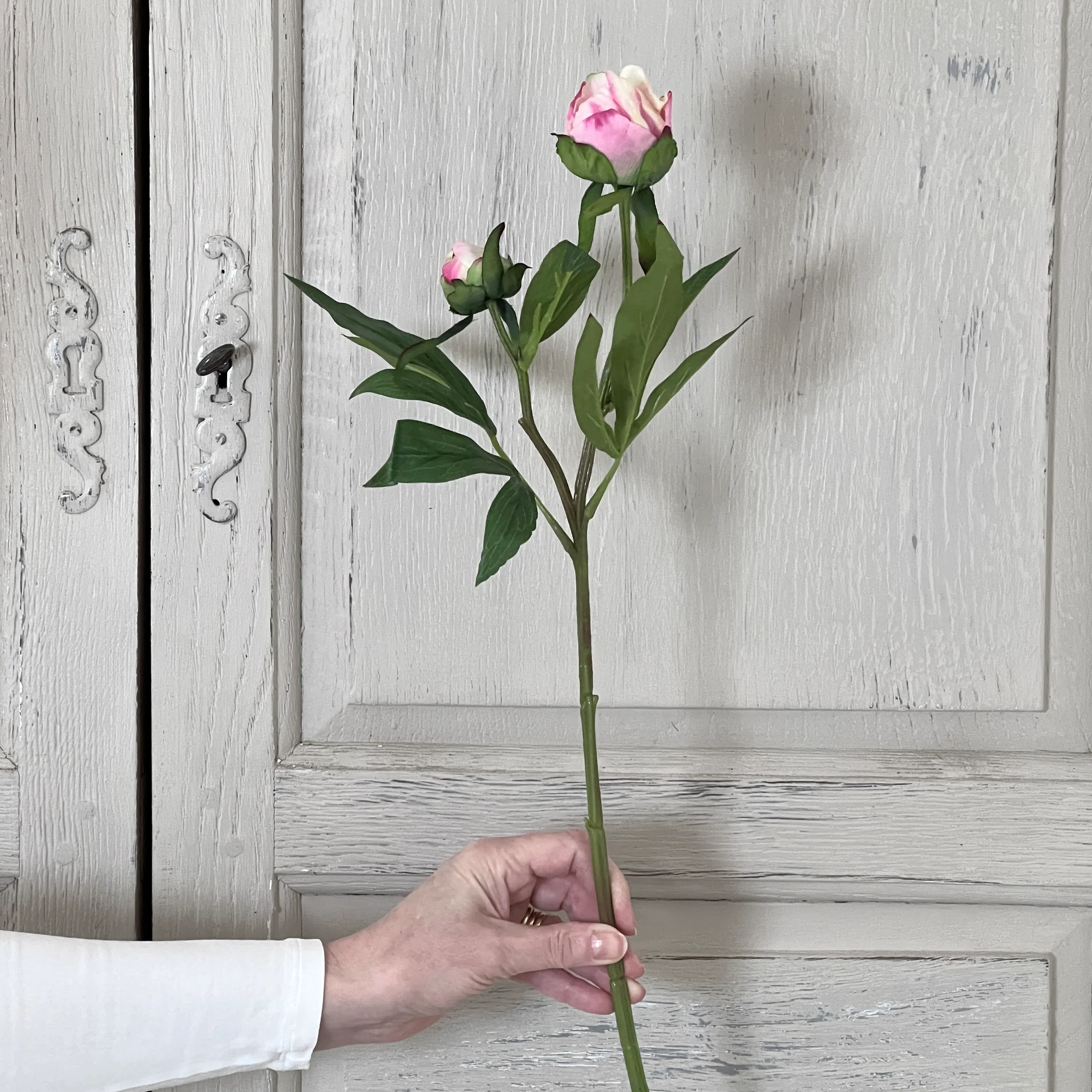 Faux Pink Peony - Image 8