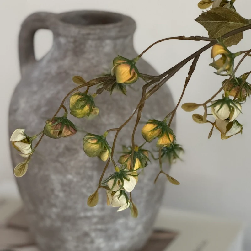 Faux Rich Autumn Geum Spray - Image 3