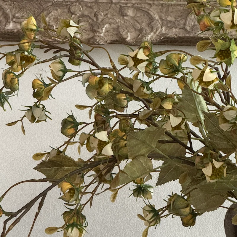 Faux Rich Autumn Geum Spray - Image 7