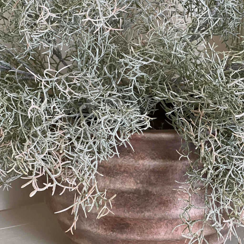 Faux Spanish Moss Bush Stem - Image 4