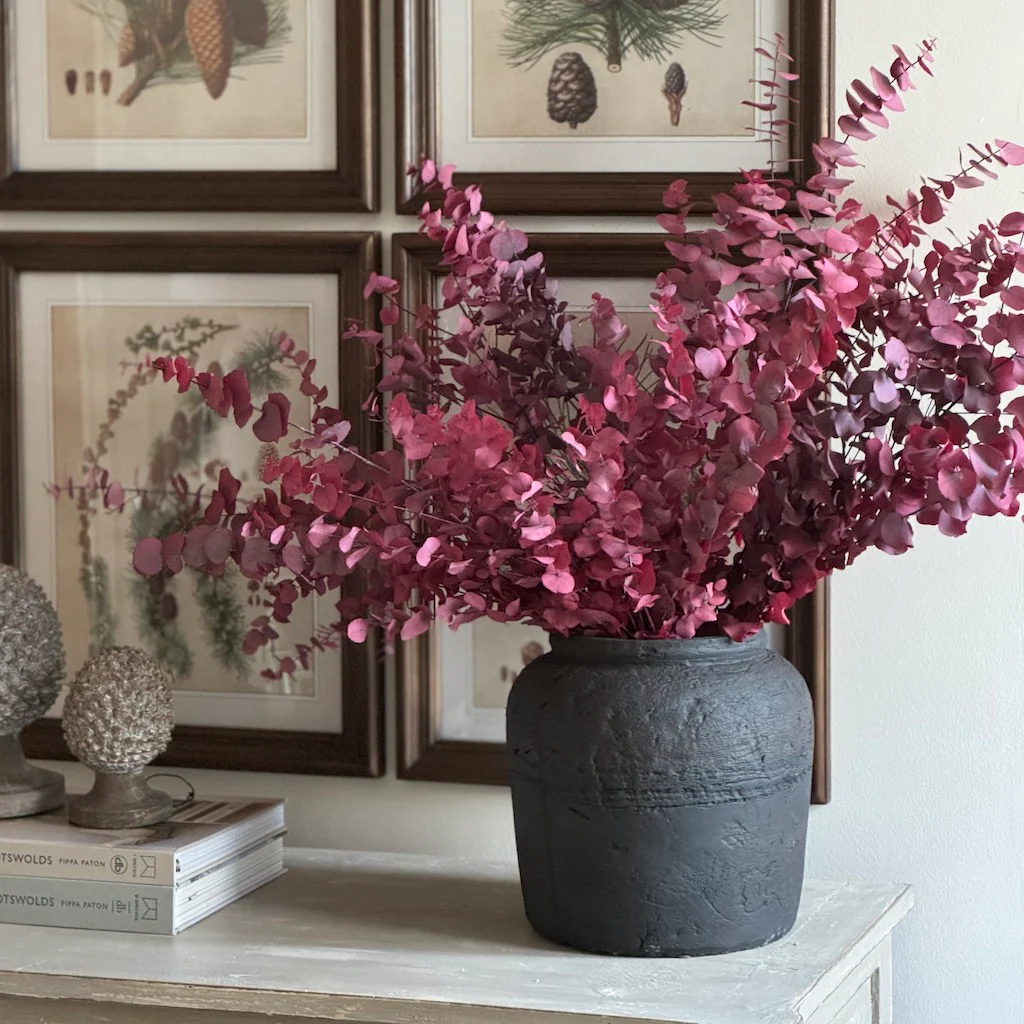 Bonham Charcoal Pot Vase - Image 3