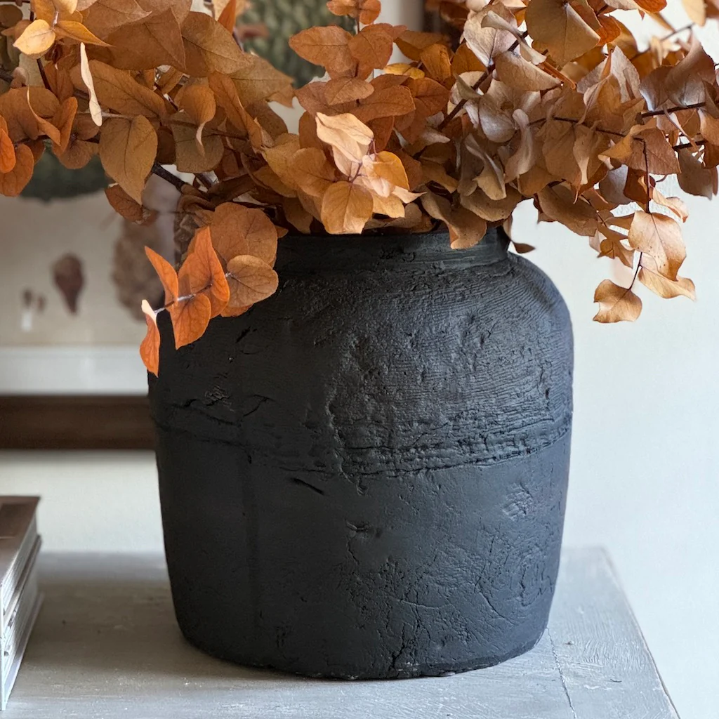 Bonham Charcoal Pot Vase - Image 4