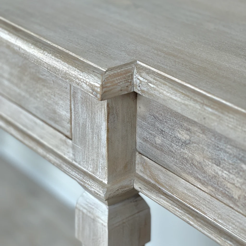 Francais Grande 3 Drawer Hall Console Table - Image 4