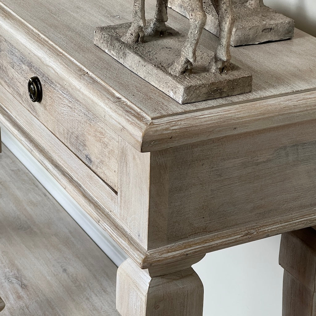 Francais Grande 3 Drawer Hall Console Table - Image 6