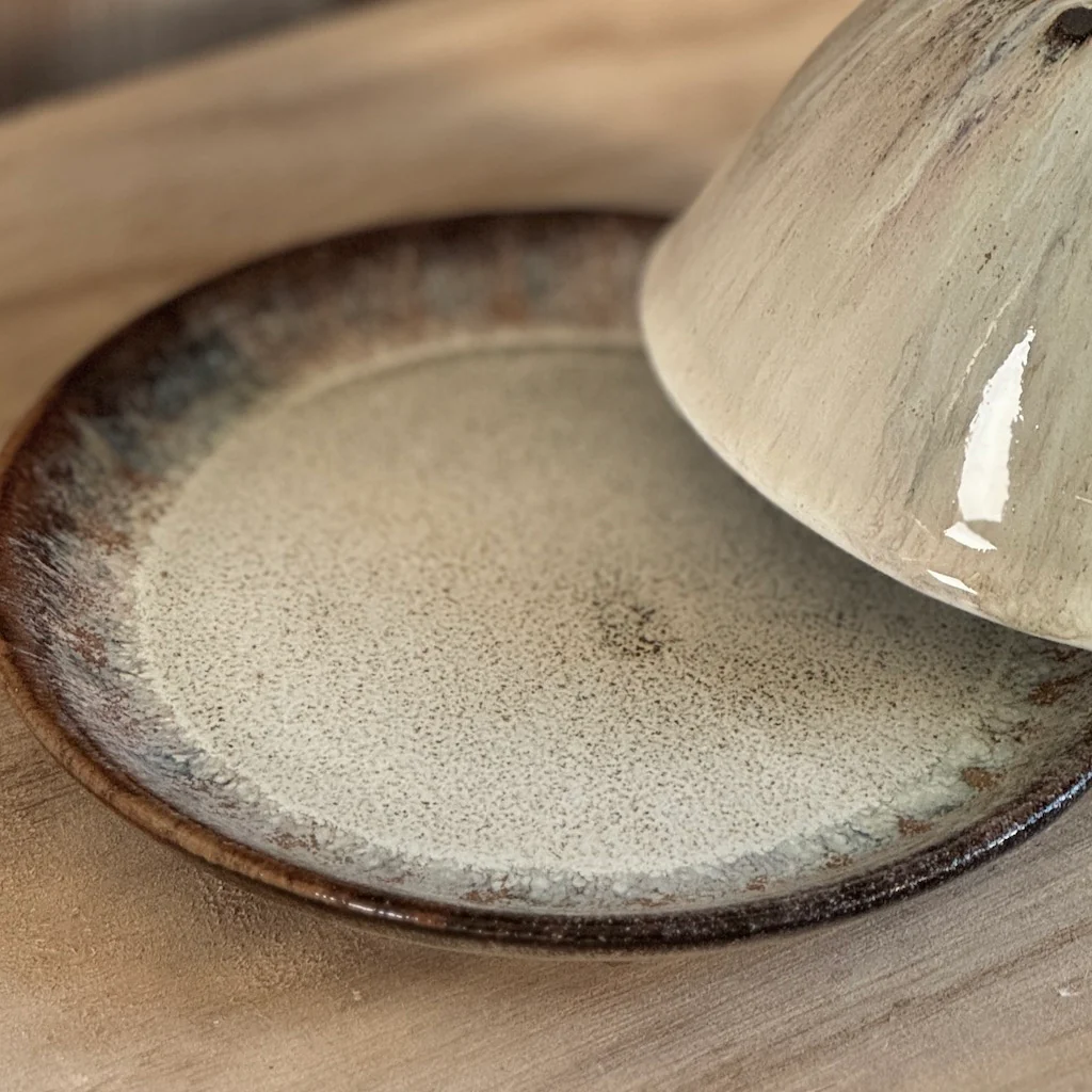 Handmade Butter Dish Jug and Sugar Pot - Image 5