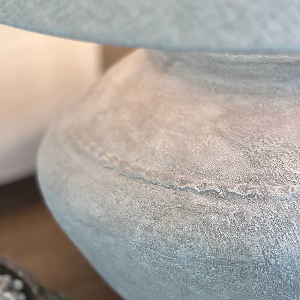 Handmade Textured Jug Lamp Burford - Image 2