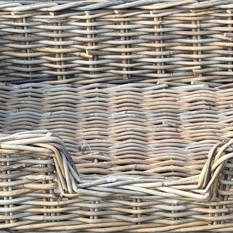 Handwoven Rattan Dog Basket – Heritage Natural - 5 Size Options - Image 3