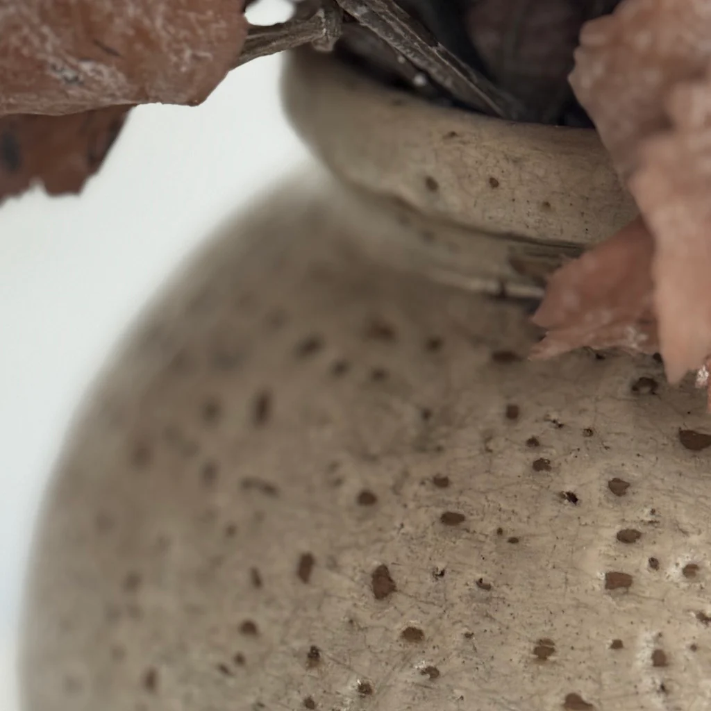 Haybrock Handmade Pottery Jar Vase - Image 3