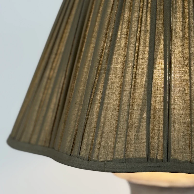 Imala Heritage Olive Scalloped Shades - 5 Sizes - Image 2