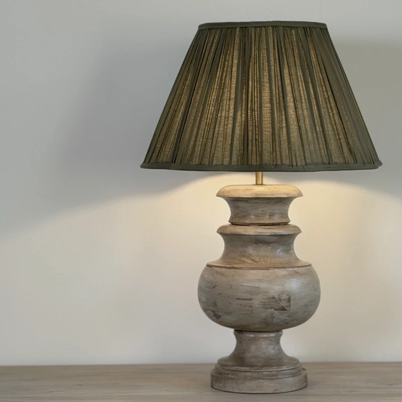 Imala Heritage Olive Scalloped Shades - 5 Sizes - Image 8