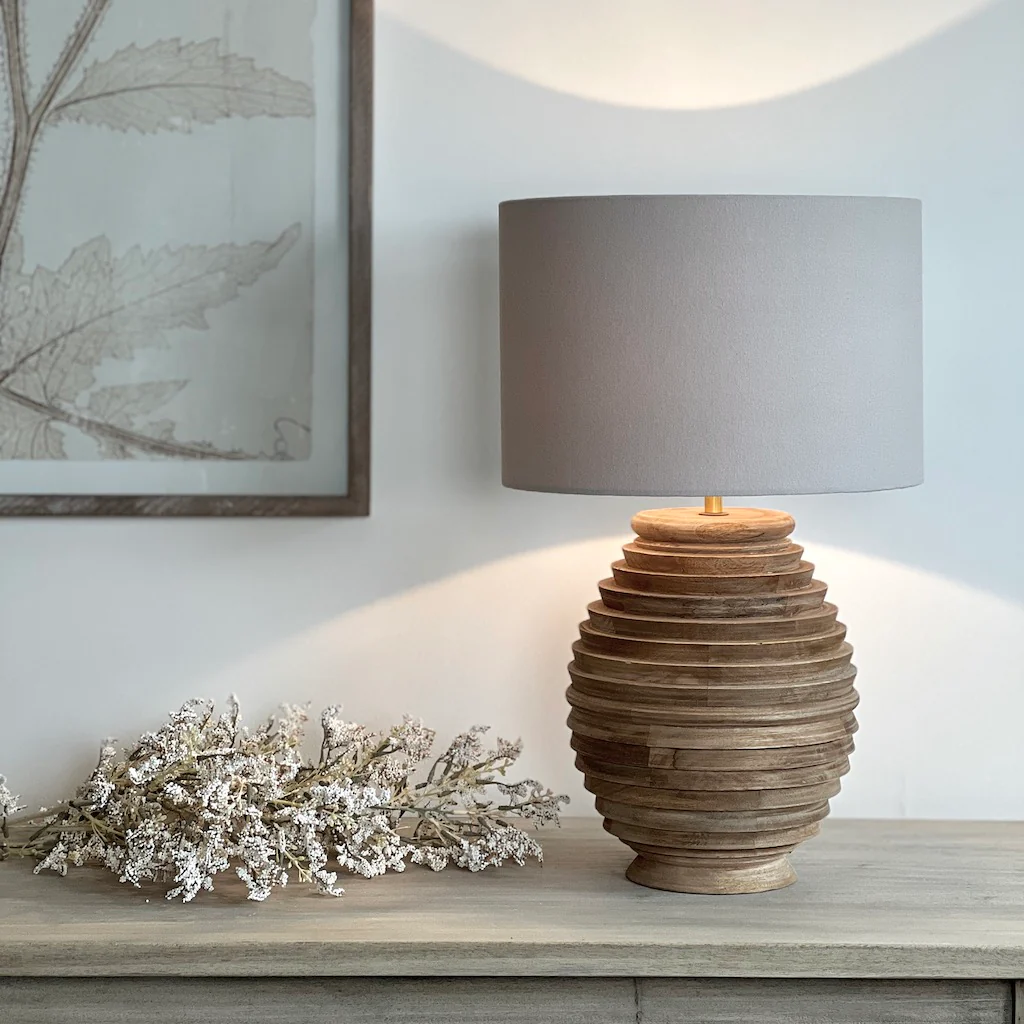 Keystone Wooden Table Lamp - Image 3