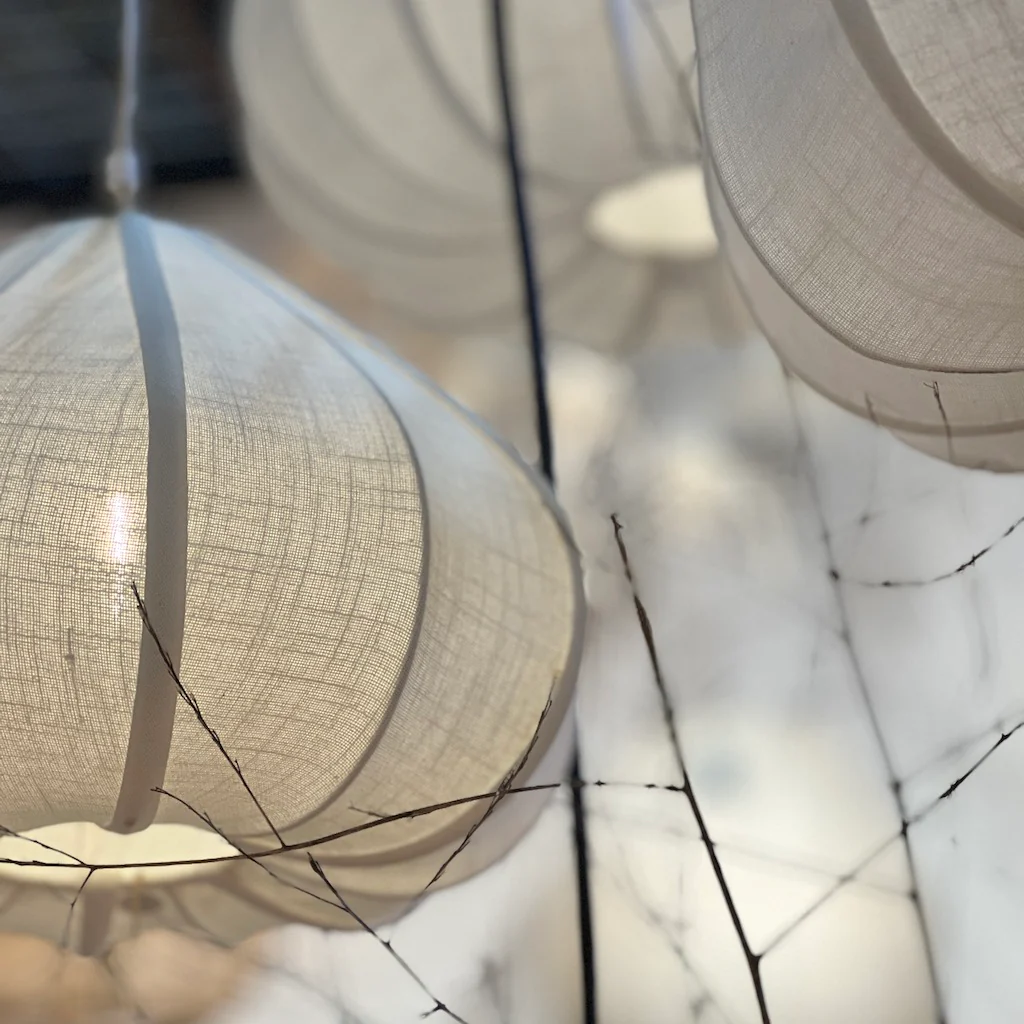Koro Boho Linen Pendant Shade - SECOND (Discount Applied)