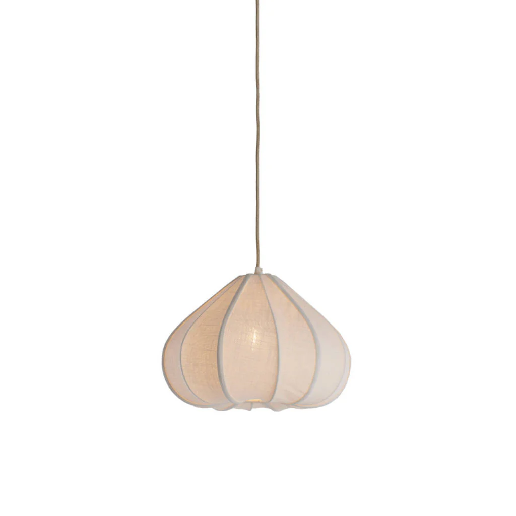 Koro Boho Linen Pendant Shade - SECOND (Discount Applied) - Image 3